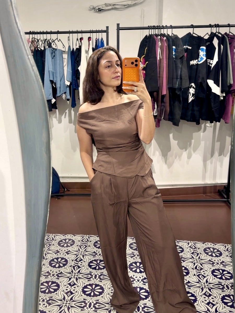 Brown co-ord set