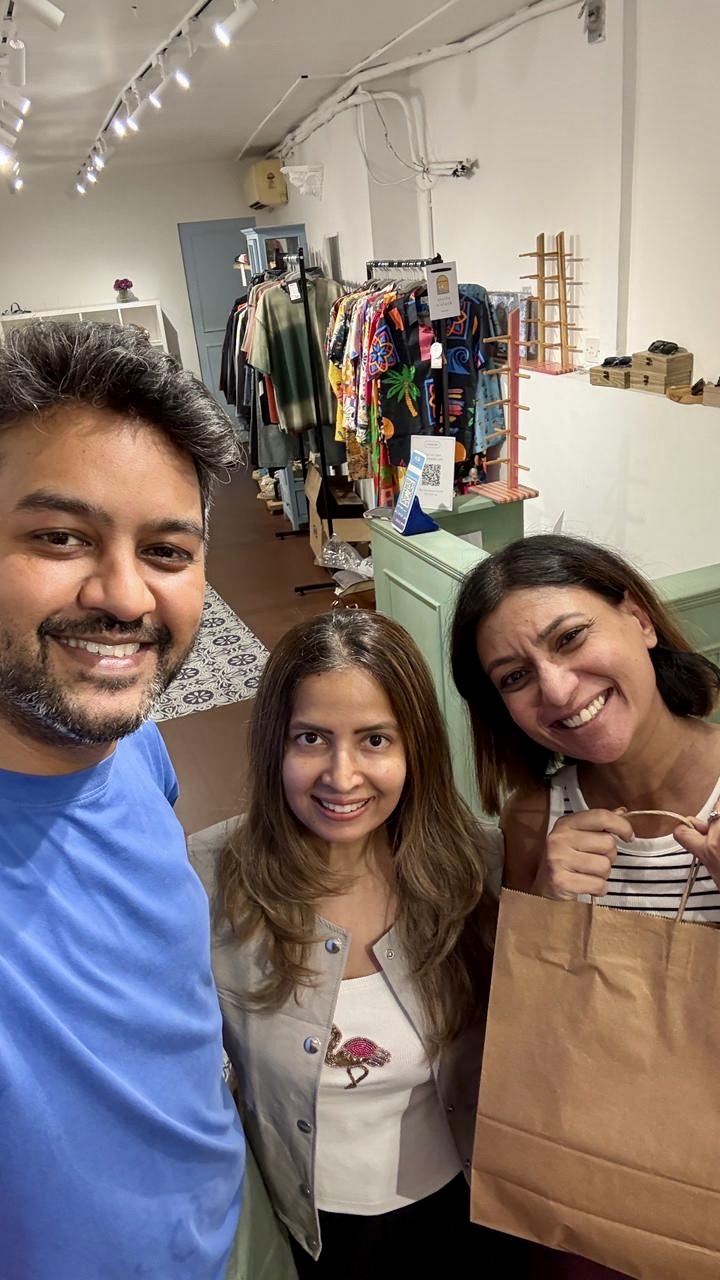 Inside Unfound — a moment with visiting friends
